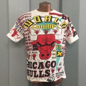 Chicago Bulls 1993 Champions All Over Print Shirt